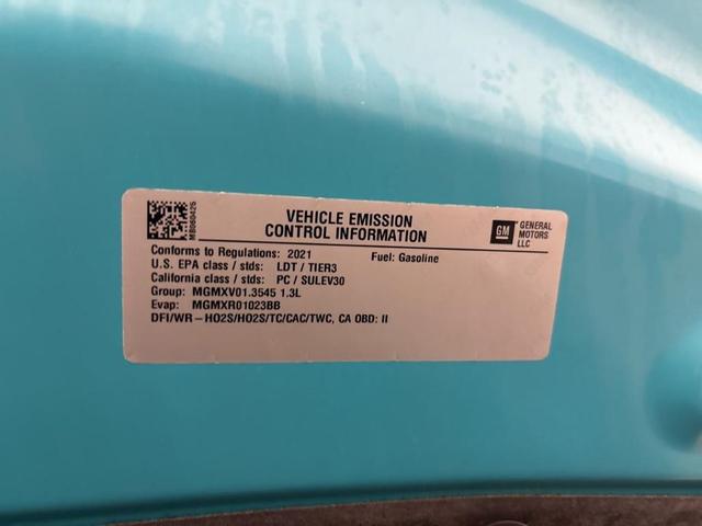 Photo of 2021 Oasis Blue Chevrolet Trailblazer