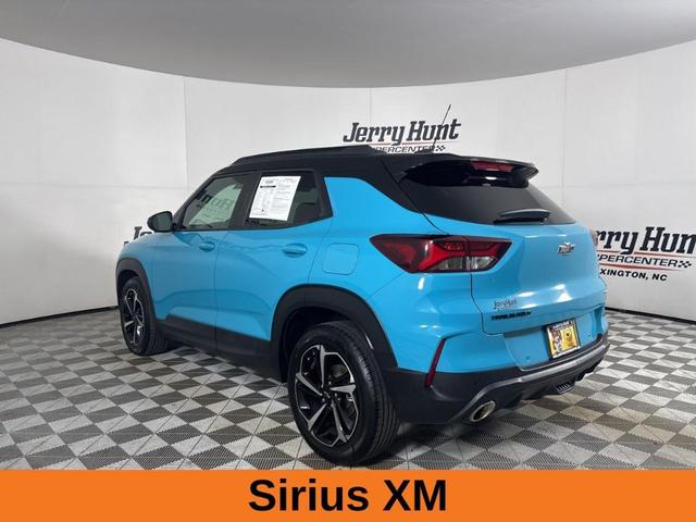 Photo of 2021 Oasis Blue Chevrolet Trailblazer