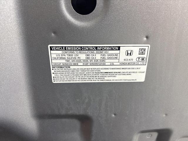 Photo of 2022 Lunar Silver Metallic Honda Accord Hybrid