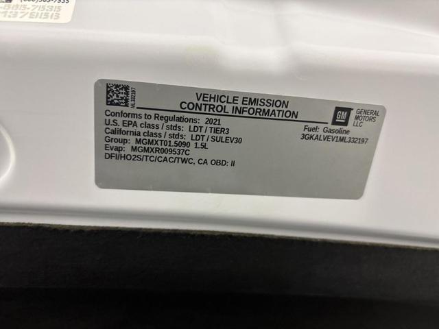 Photo of 2021 White Frost Tri-Coat GMC Terrain