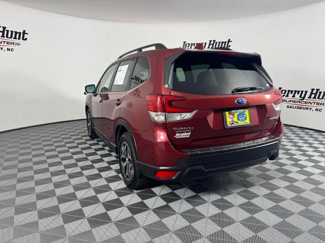Photo of 2021 Crimson Red Pearl Subaru Forester