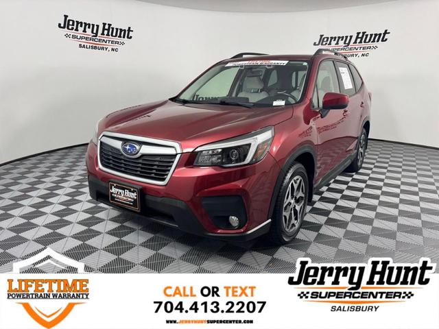 Photo of 2021 Crimson Red Pearl Subaru Forester