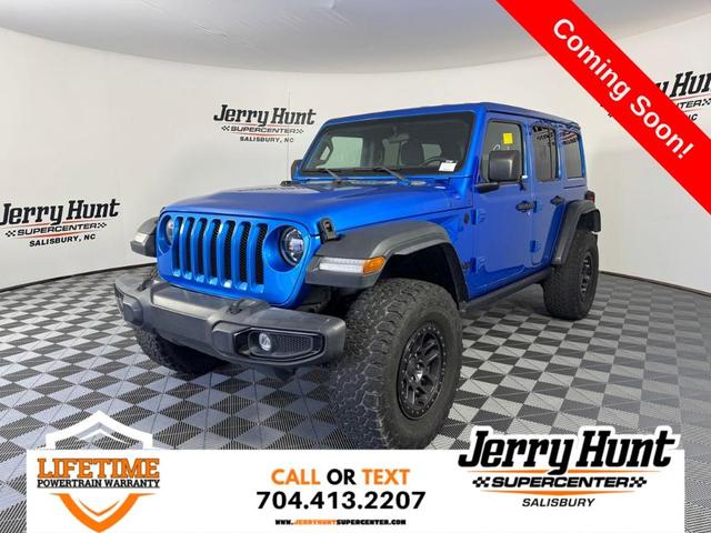 Photo of 2022 Hydro Blue Pearl Jeep Wrangler Unlimited