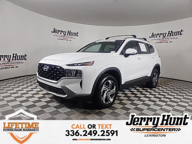 Photo of 2023 Serenity White Pearl Hyundai SANTA FE