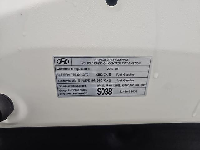 Photo of 2023 Serenity White Pearl Hyundai SANTA FE