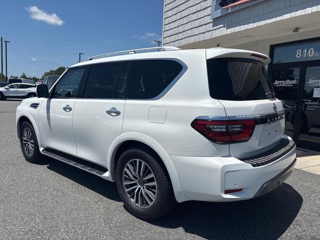 Photo of 2024 Aspen White Tricoat Nissan Armada