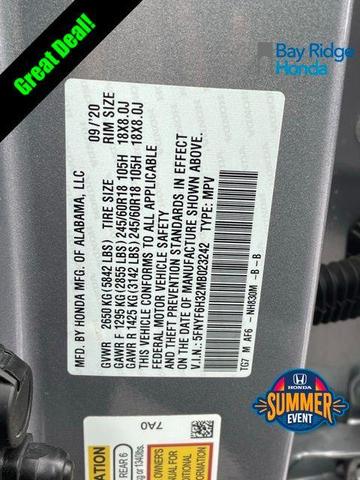Photo of 2021 Modern Steel Metallic Honda Pilot