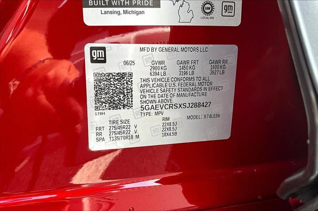 Photo of 2025 Cherry Red Tintcoat Buick Enclave