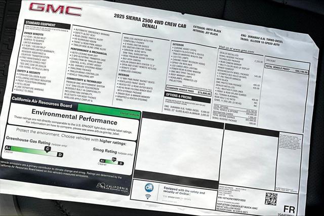 Photo of 2025 Onyx Black GMC Sierra 2500