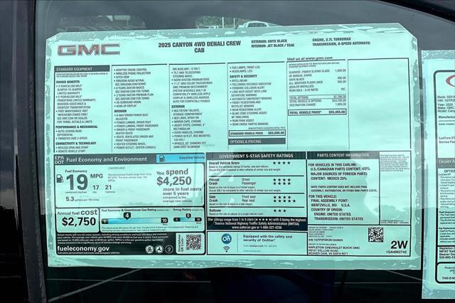 Photo of 2025 Onyx Black GMC Canyon