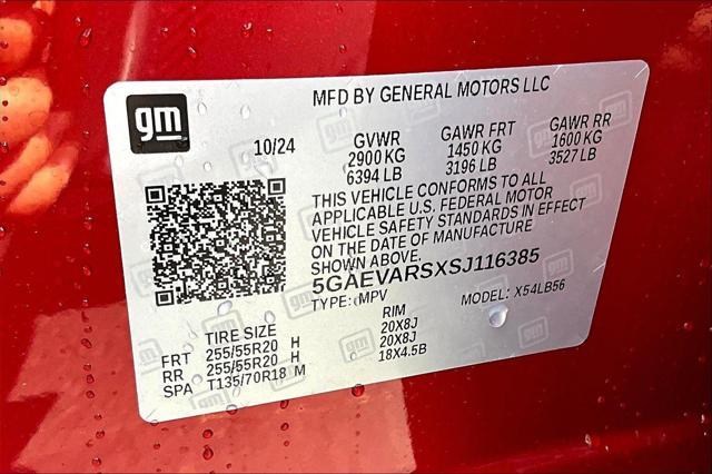 Photo of 2025 Cherry Red Tintcoat Buick Enclave
