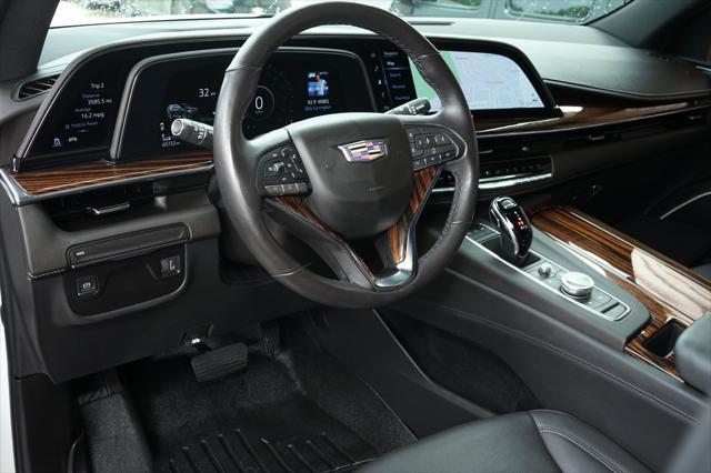 Photo of 2023 Crystal White Tricoat Cadillac Escalade ESV