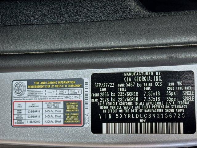 Photo of 2022 Sparkling Silver Kia Sorento