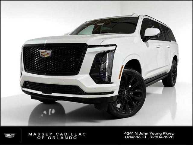 Photo of 2025 Crystal White Tricoat Cadillac Escalade ESV