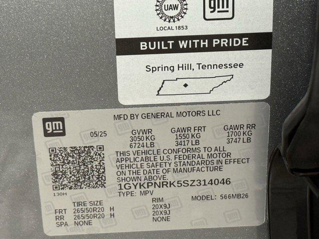 Photo of 2025 Argent Silver Metallic Cadillac LYRIQ