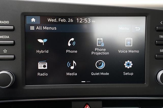 Photo of 2025 White Hyundai ELANTRA HEV