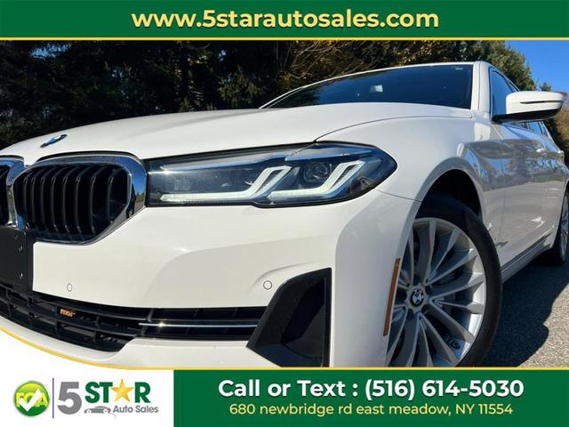 Photo of 2021 WHITE BMW 530