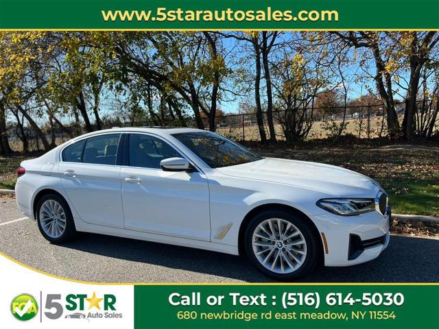 Photo of 2021 WHITE BMW 530
