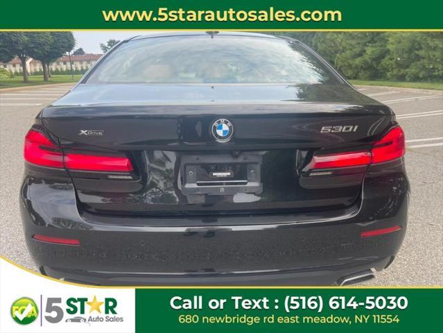 Photo of 2022 BLACK BMW 530