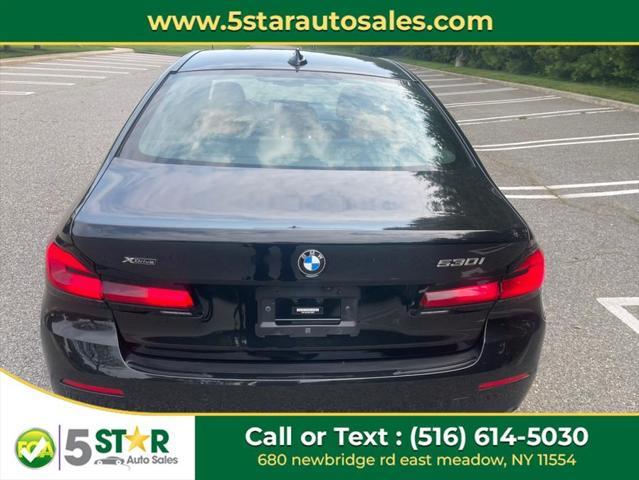 Photo of 2022 BLACK BMW 530