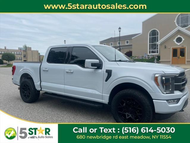 Photo of 2022 white Ford F-150
