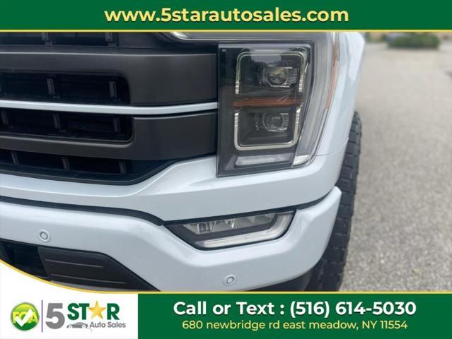 Photo of 2022 white Ford F-150