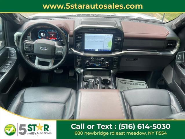 Photo of 2022 white Ford F-150