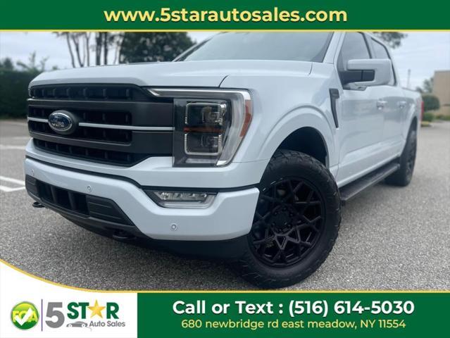 Photo of 2022 white Ford F-150