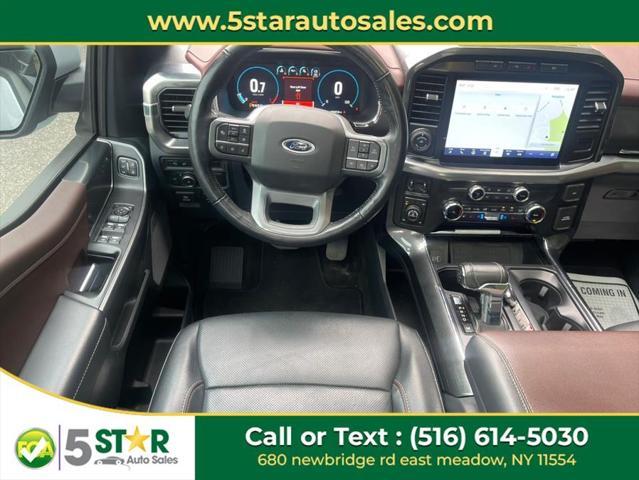 Photo of 2022 white Ford F-150