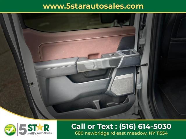 Photo of 2022 white Ford F-150