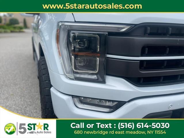 Photo of 2022 white Ford F-150