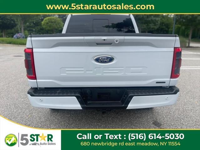 Photo of 2022 white Ford F-150
