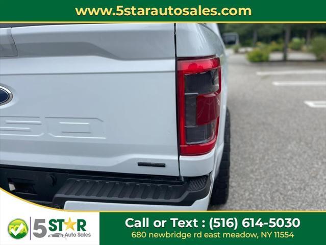 Photo of 2022 white Ford F-150