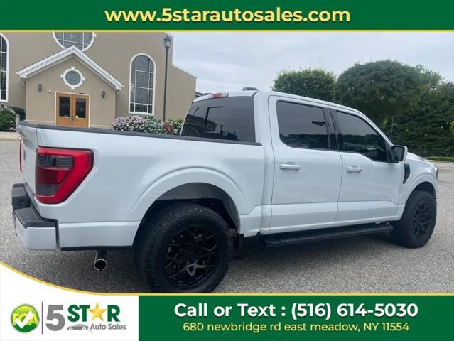 Photo of 2022 white Ford F-150