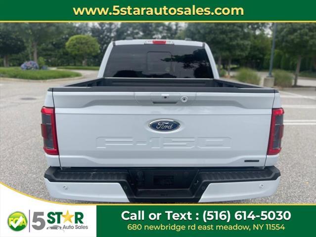 Photo of 2022 white Ford F-150