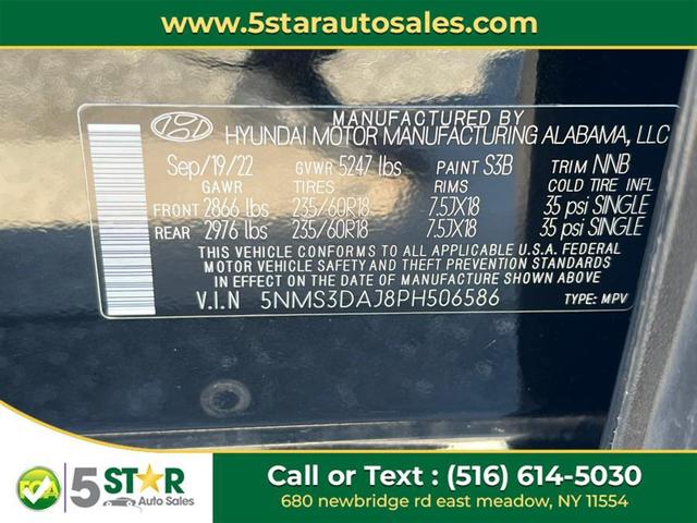 Photo of 2023 BLACK Hyundai SANTA FE
