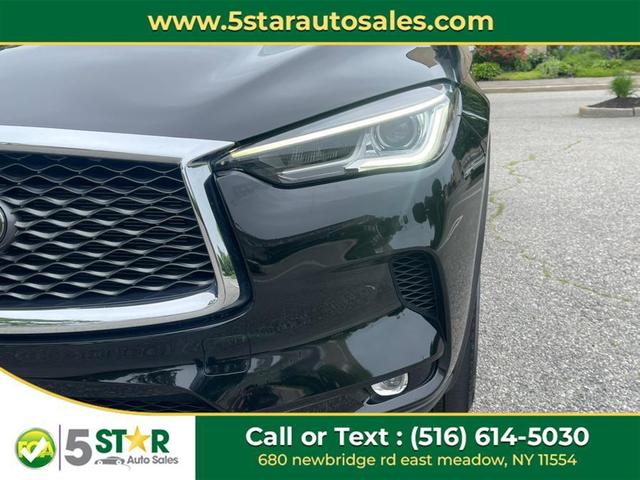 Photo of 2022 BLACK INFINITI QX50