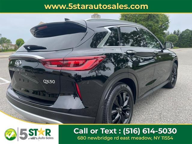 Photo of 2022 BLACK INFINITI QX50