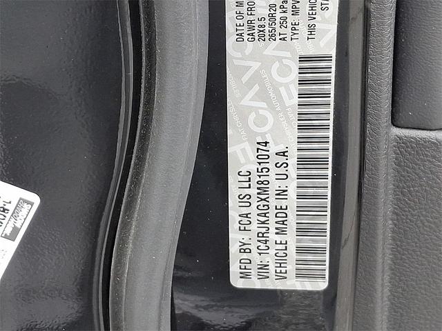 Photo of 2021 Black Jeep Grand Cherokee L