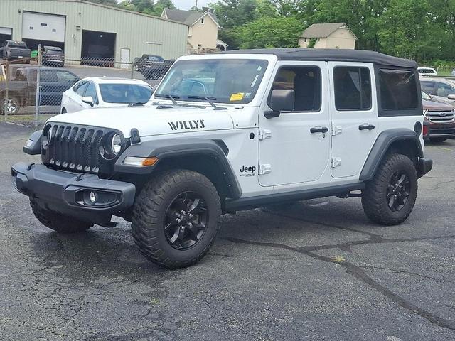 Photo of 2021 Bright White Clearcoat Jeep Wrangler Unlimited