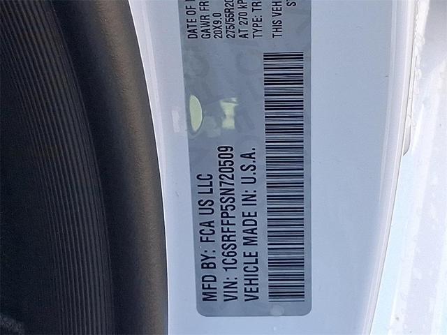 Photo of 2025 White RAM 1500