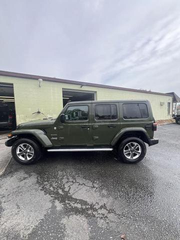Photo of 2021 Sarge Green Clearcoat Jeep Wrangler Unlimited