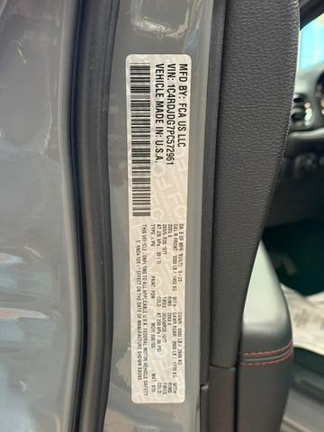 Photo of 2023 Destroyer Gray Clearcoat Dodge Durango