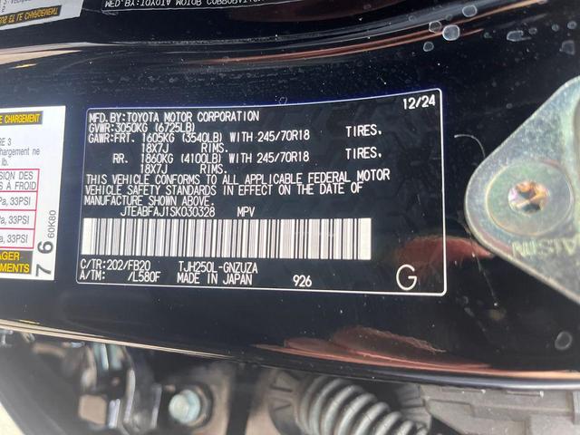 Photo of 2025 Black Toyota Land Cruiser