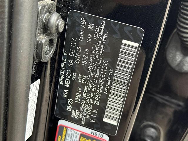 Photo of 2023 Aurora Black Kia Rio