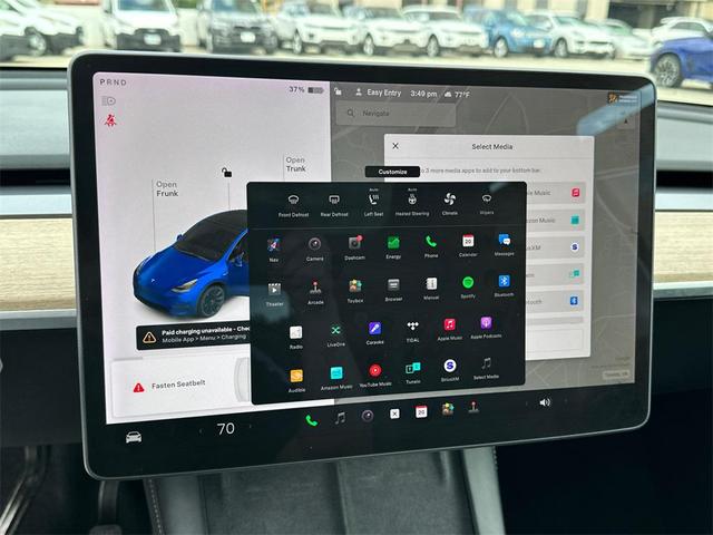 Photo of 2021 Blue Tesla Model Y
