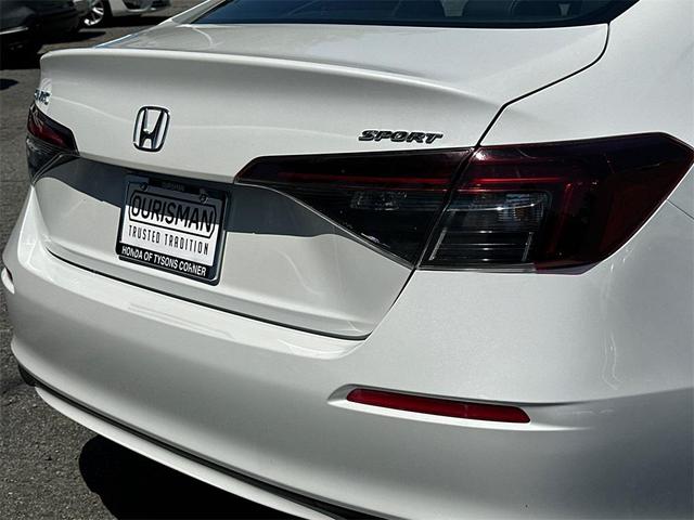 Photo of 2025 Platinum White Pearl Honda Civic