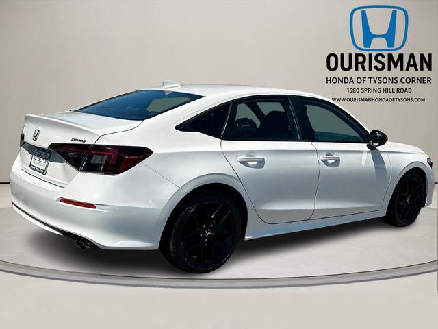 Photo of 2025 Platinum White Pearl Honda Civic