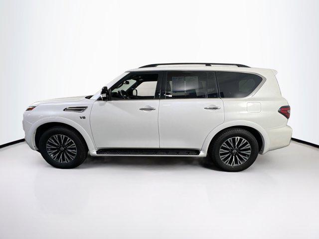 Photo of 2021 Aspen White Tricoat Nissan Armada