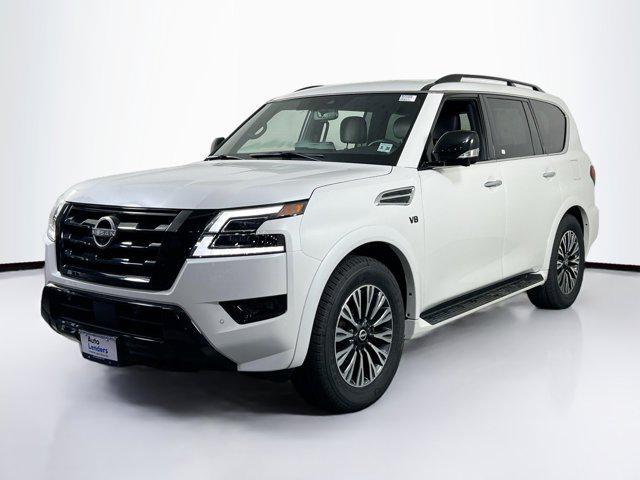 Photo of 2021 Aspen White Tricoat Nissan Armada